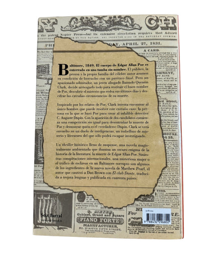 La Sombra De Poe - Matthew Pearl