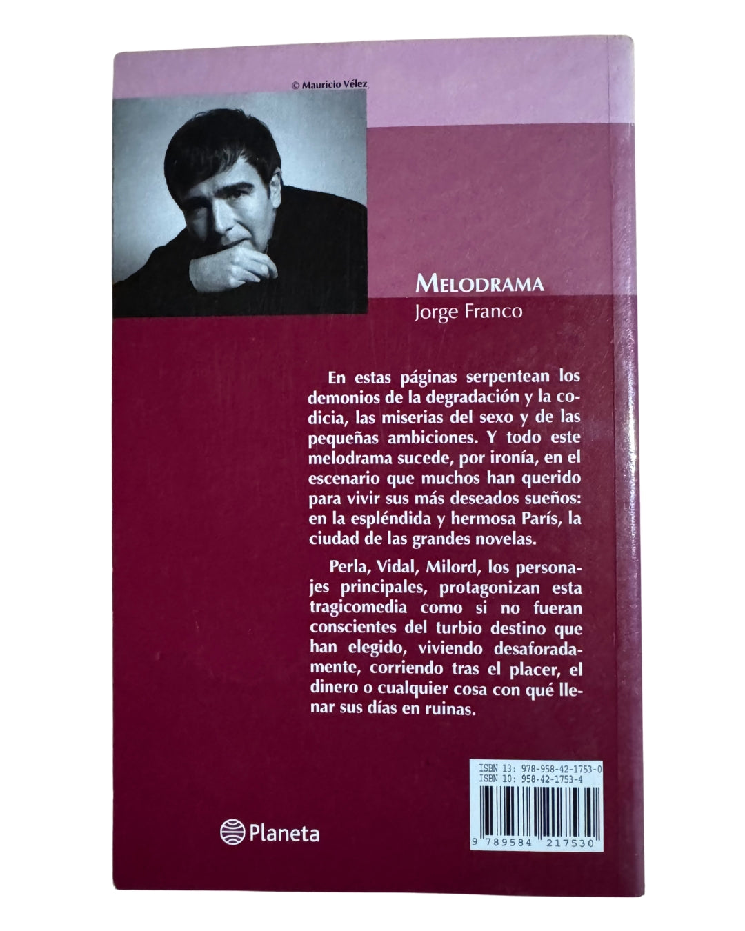 Melodrama - Jorge Franco