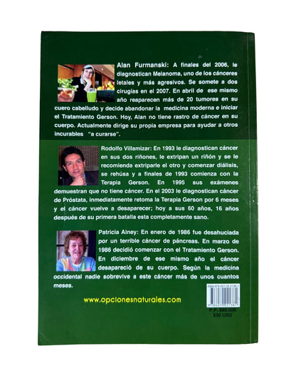 Terapia Gerson: Cura Del Cáncer Y Otras Enfermedades Crónicas - Charlotte Gerson, Beata Bishop