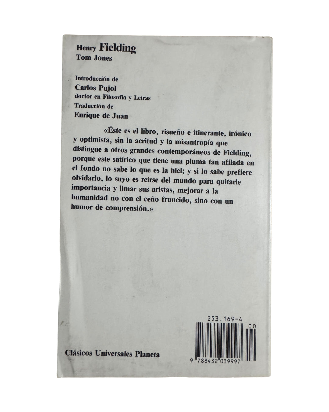 Tom Jones - Henry Fielding