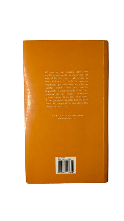 memorias de mis putas tristes, Gabriel García Márquez