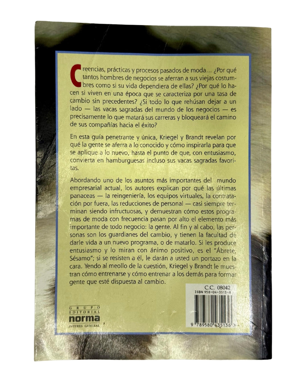De las vacas sagradas se hacen las mejores hamburguesas - Robert Kriegel